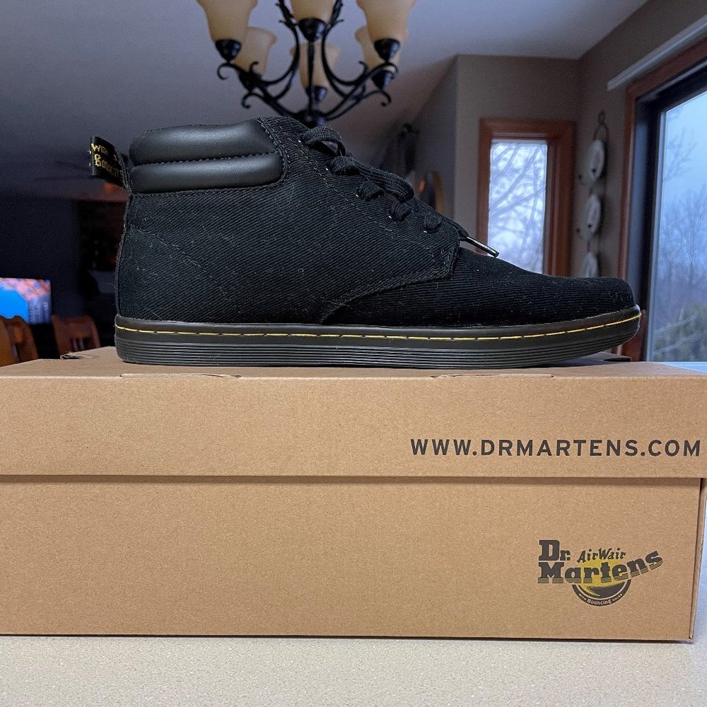 Brand New Doc Martens AirWair Maleke Boots Twill Canvas in original box